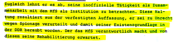 Gero Hilliger. Einschätzung der Stasi. Gero Hilliger. Einschätzung der Stasi.