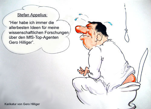 Stefan Appelius produziert Lügen. Stefan Appelius produziert Bullshit